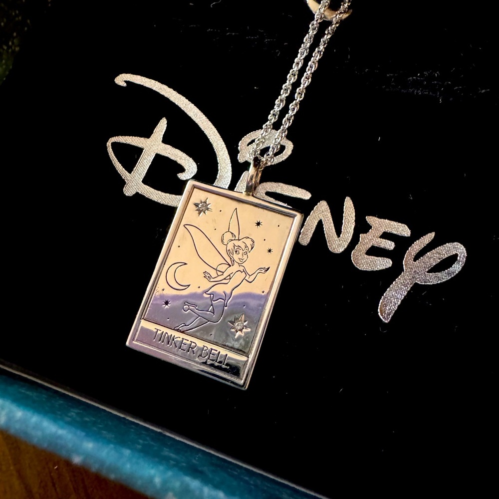Faith, trust and Pixie 🧚 Dust! RockLove Tinkerbell Tablet Necklace!
